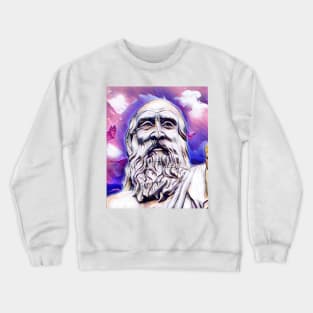 Diogenes Pink Portrait | Diogenes Artwork 8 Crewneck Sweatshirt